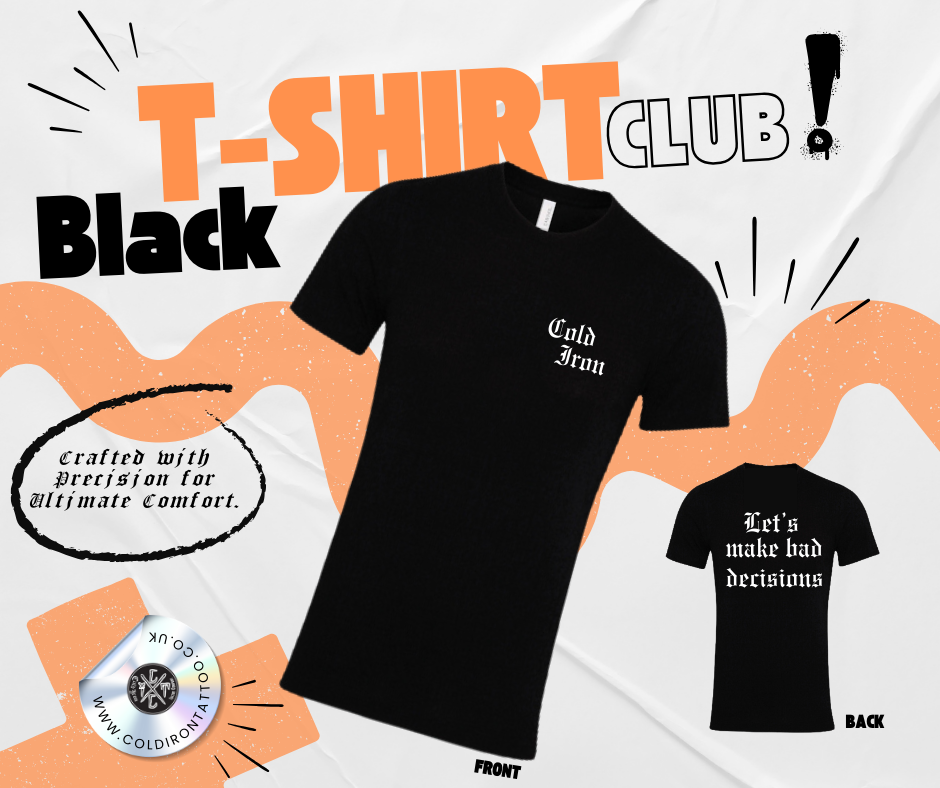 Black T-shirt Club - Men’s Fit