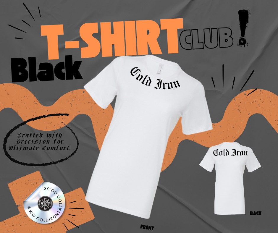 Black T-shirt Club - Woman’s Fit